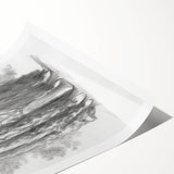 Rolled print showcasing a vibrant landscape design with rich colors, carefully packaged in a protective cardboard tube, ideal for wall decor enthusiasts. Perfect for enhancing home aesthetics with nature-inspired art.