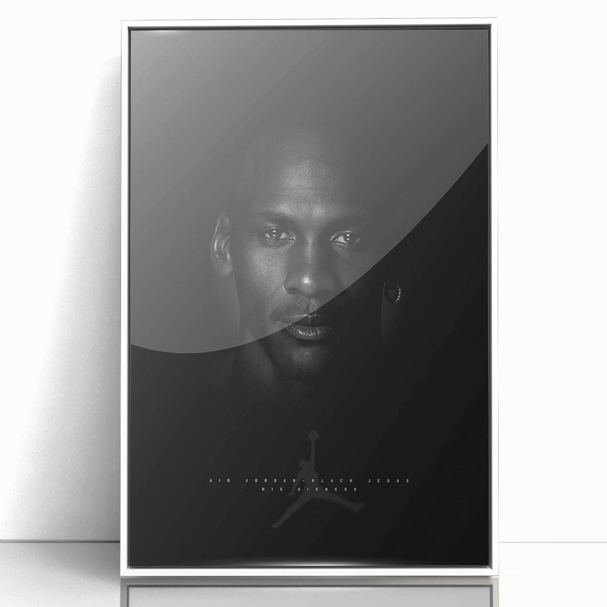 Modern Monochrome Pop Art Wall Art – Bold Black and White Canvas