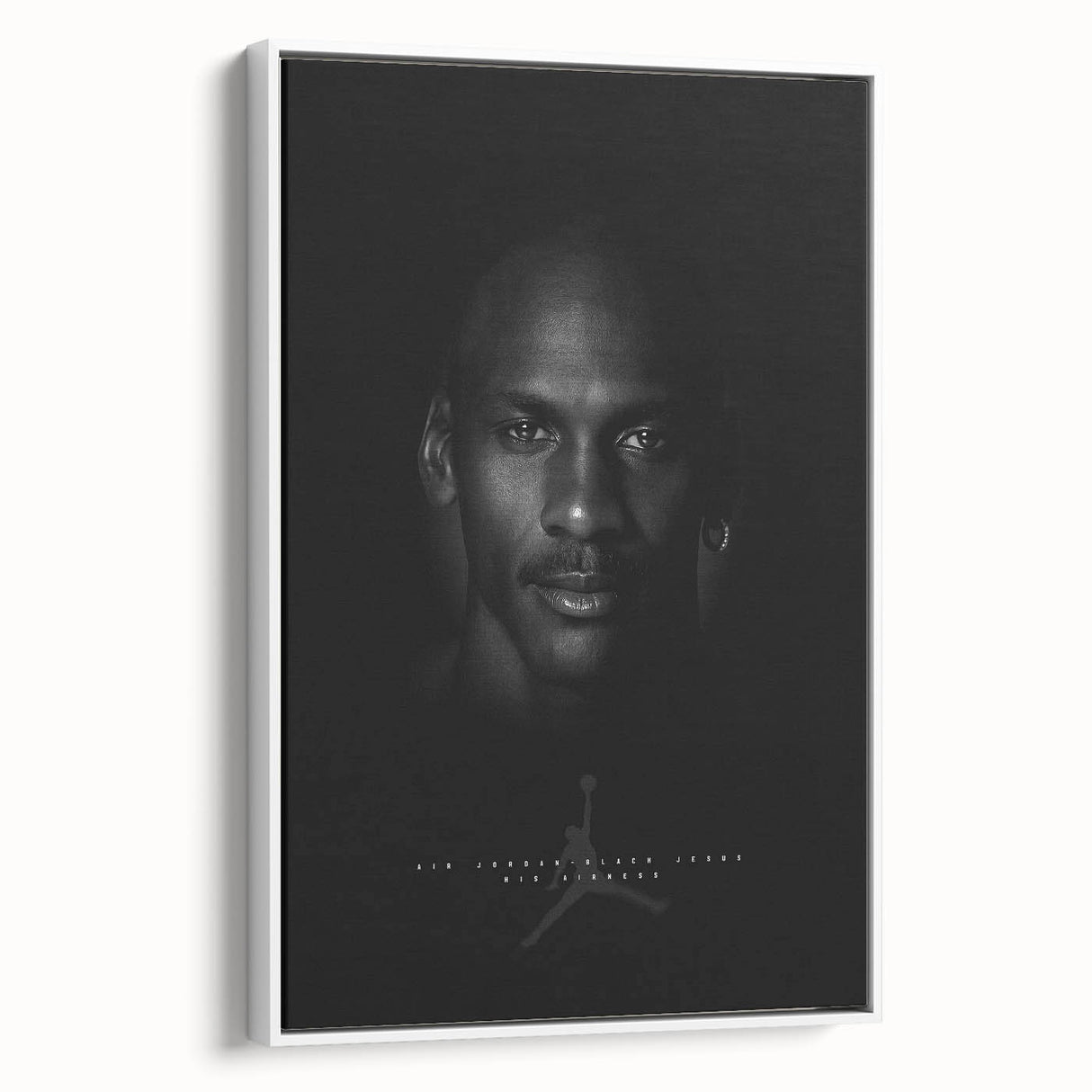Modern Monochrome Pop Art Wall Art – Bold Black and White Canvas