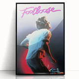 Retro Footloose Poster - Vintage 80s Dance Movie Wall Art