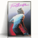 Retro Footloose Poster - Vintage 80s Dance Movie Wall Art