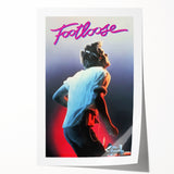 Retro Footloose Poster - Vintage 80s Dance Movie Wall Art
