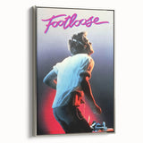 Retro Footloose Poster - Vintage 80s Dance Movie Wall Art