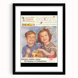 Retro DuPont Candy Poster - Vintage Kitchen Wall Art Print