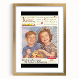 Retro DuPont Candy Poster - Vintage Kitchen Wall Art Print