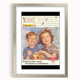 Retro DuPont Candy Poster - Vintage Kitchen Wall Art Print