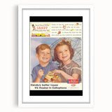 Retro DuPont Candy Poster - Vintage Kitchen Wall Art Print