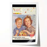 Retro DuPont Candy Poster - Vintage Kitchen Wall Art Print