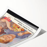 Retro DuPont Candy Poster - Vintage Kitchen Wall Art Print