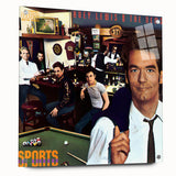 Retro Huey Lewis Sports Poster - Vintage Prints for Wall Art