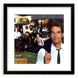 Retro Huey Lewis Sports Poster - Vintage Prints for Wall Art
