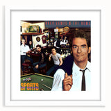 Retro Huey Lewis Sports Poster - Vintage Prints for Wall Art