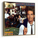 Retro Huey Lewis Sports Poster - Vintage Prints for Wall Art