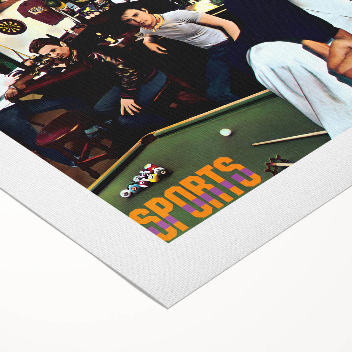 Retro Huey Lewis Sports Poster - Vintage Prints for Wall Art