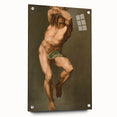 Renaissance Art Prints - Figure Study After Michelangelo’s Last Judgment