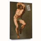 Renaissance Art Prints - Figure Study After Michelangelo’s Last Judgment
