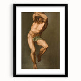 Renaissance Art Prints - Figure Study After Michelangelo’s Last Judgment
