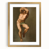 Renaissance Art Prints - Figure Study After Michelangelo’s Last Judgment