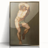 Renaissance Art Prints - Figure Study After Michelangelo’s Last Judgment