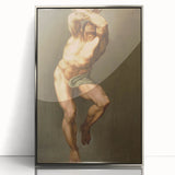 Renaissance Art Prints - Figure Study After Michelangelo’s Last Judgment