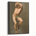 Renaissance Art Prints - Figure Study After Michelangelo’s Last Judgment