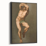 Renaissance Art Prints - Figure Study After Michelangelo’s Last Judgment