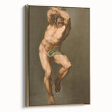 Renaissance Art Prints - Figure Study After Michelangelo’s Last Judgment