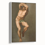 Renaissance Art Prints - Figure Study After Michelangelo’s Last Judgment