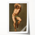 Renaissance Art Prints - Figure Study After Michelangelo’s Last Judgment