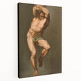 Renaissance Art Prints - Figure Study After Michelangelo’s Last Judgment