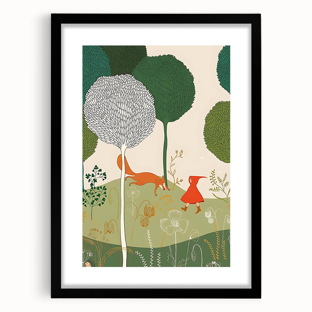 Enchanted Forest Boys Room Wall Art – Kids Wall Art Prints