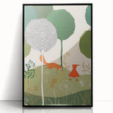 Enchanted Forest Boys Room Wall Art – Kids Wall Art Prints