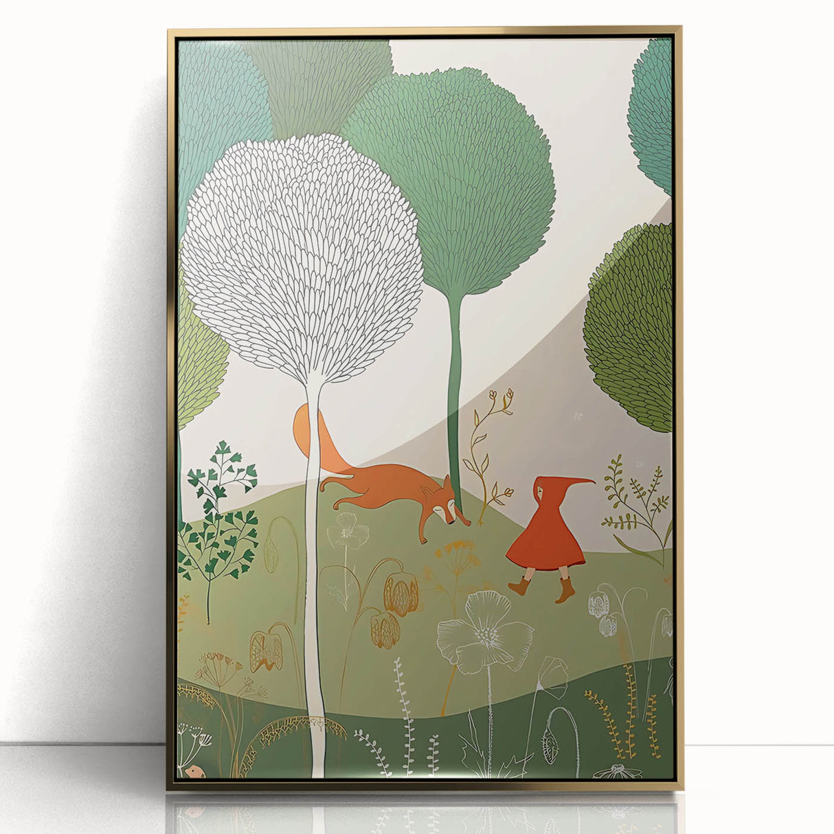 Enchanted Forest Boys Room Wall Art – Kids Wall Art Prints