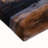 Black and white landscape art painting of a serene Indian scenery on large stretched canvas, suitable for bedroom wall decor.