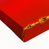 Black and white landscape art painting of Bolivia on large stretched canvas, suitable for bedroom wall art.