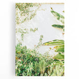 Black and white abstract depiction of spring on large stretched canvas, suitable for kitchen wall art.