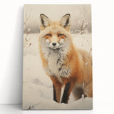 Winter-themed black and white abstract art on stretched canvas, ideal for kitchen wall art or bedroom ambiance.