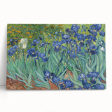 Large black and white stretched canvas of Van Gogh's work, ideal for kitchen art.