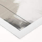 Abstract minimalist wall art on rolled canvas, showcasing soft pastel colors and geometric shapes, ideal for modern home decor and artistic expression.