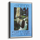 Santana 1970s Concert Poster - Grand Funk Railroad, Winterland