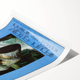 Santana 1970s Concert Poster - Grand Funk Railroad, Winterland