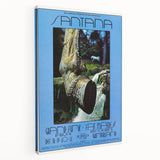 Santana 1970s Concert Poster - Grand Funk Railroad, Winterland