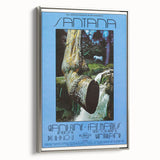 Santana 1970s Concert Poster - Grand Funk Railroad, Winterland