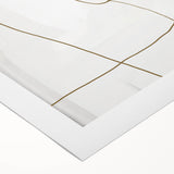 Abstract minimalist wall art on rolled canvas, showcasing soft pastel colors and geometric shapes, ideal for contemporary home decor, presented in protective packaging.