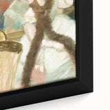 Edgar Degas Figurative Wall Art - Portrait after a Costume Ball