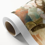 Edgar Degas Figurative Wall Art - Portrait after a Costume Ball