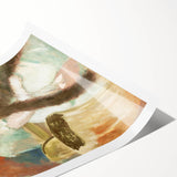 Edgar Degas Figurative Wall Art - Portrait after a Costume Ball