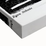 Vintage Expressionist Wall Art - Egon Schiele's Bold Woodcut Print