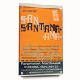 Santana 1970s Concert Poster - Paramount Northwest