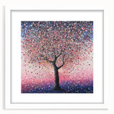 Pink Blossom Tree Wall Art – Modern Canvas & Framed Print